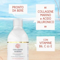 Optima Naturals Collagene Marino Idrolizzato Ossa e Articolazioni Forti 500ml