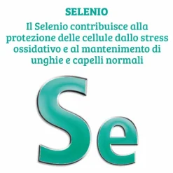 Optima Naturals Colours Of Life Selenio 55 Integratore Capelli e Unghie 120 Compresse