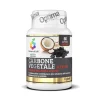 Optima Naturals Colours Of Life Carbone Vegetale Attivo Integratore per Intestino 60 Capsule