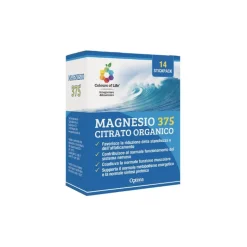 Optima Naturals Colours Of Life Magnesio 375 Integratore per Stanchezza 14 Stick