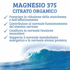 Optima Naturals Colours Of Life Magnesio 375 Integratore per Stanchezza 14 Stick
