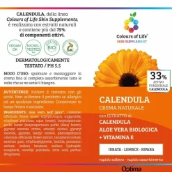 Optima Naturals Crema Eudermica Calendula 100ml