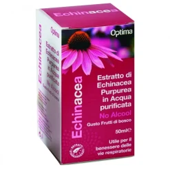 Optima Naturals Echinacea Estratto Integratore Per Le Vie Respiratorie 50ml