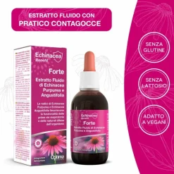 Optima Naturals Echinacea Estratto Forte Gocce Integratore Per Le Vie Respiratorie 50ml
