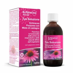 Optima Naturals Echinacea Tus Soluzione Integratore per Vie Respiratorie 200ml
