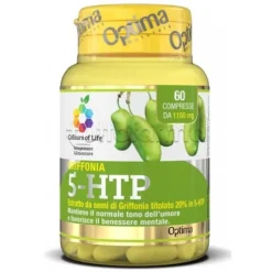 Optima Naturals Griffonia 5-HTTP Mente 60 Compresse 600mg