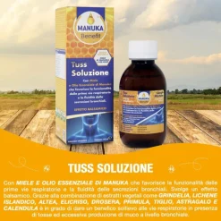 Optima Naturals Manuka Benefit Tuss Soluzione 140ml
