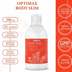 Optima Naturals Optimax Body Slim Integratore per Controllo Peso 500ml