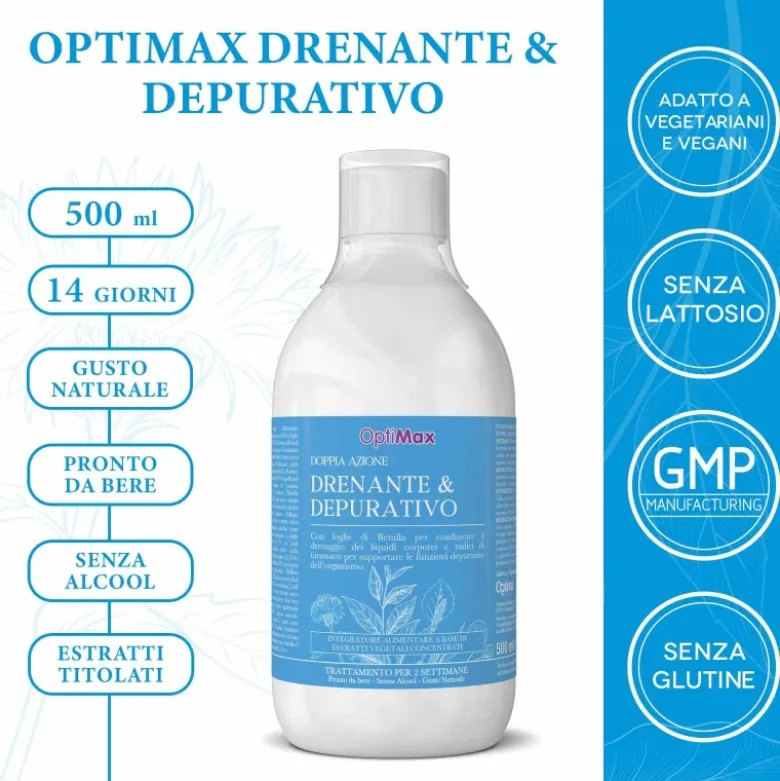 Optima Naturals Optimax Drenante & Depurativo 500ml