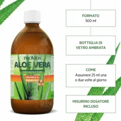 Optima Naturals Provida Aloe Vera Con Miele Di Manuka Integratore Ricostituente 500ml