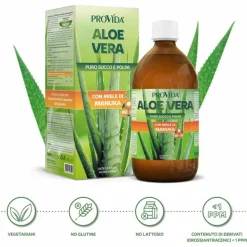 Optima Naturals Provida Aloe Vera Con Miele Di Manuka Integratore Ricostituente 500ml