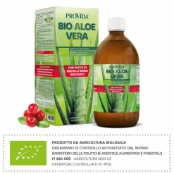 Optima Naturals Provida Bio Aloe Vera Integratore Depurativo 500ml