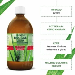 Optima Naturals Provida Bio Aloe Vera Integratore Depurativo 500ml