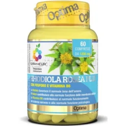 Optima Naturals Rhodiola Rosea Plus Integratore Ricostituente 60 Compresse