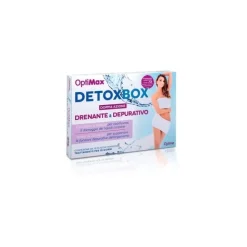 Optimax Detoxbox Doppia Azione integratore drenante e depurativo 10 flaconcini da 50ml