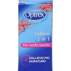 Optrex Actidrops 2 in 1 Collirio Reidratante Occhi Secchi 10ml