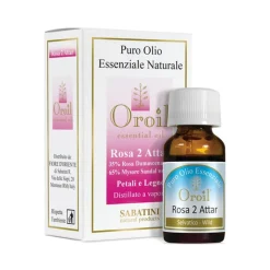 Oroil Rosa 2 Scelta Olio Essenziale Naturale di Rosa Attar 10 ml