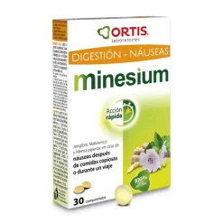 Ortis Minesium Integratore per Digestione e Nausea 30 Compresse