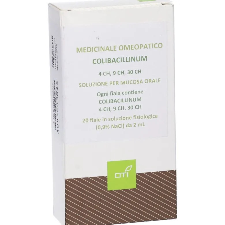 OTI Colibacillinum Rimedio Omeopatico 4CH 9CH 30CH Scalare Progressivo 20 Fiale