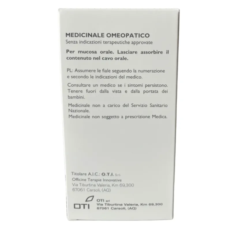 OTI Luesinum Rimedio Omeopatico 6LM 20 Fiale Idroalcoliche