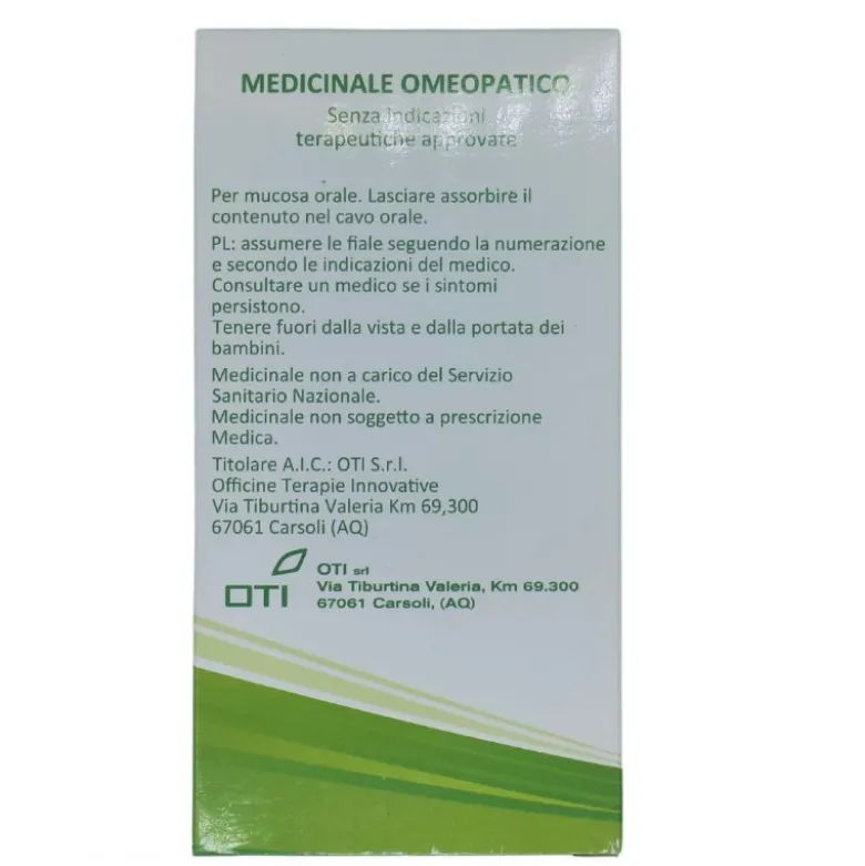 OTI Luesinum Rimedio Omeopatico 6LM 20 Fiale Idroalcoliche