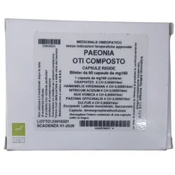 OTI Paeonia Composto Rimedio Omeopatico 60 Capsule