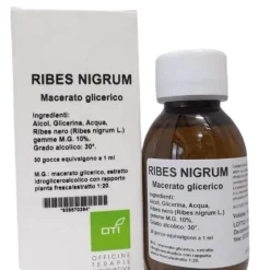 OTI Ribes Nigrum Macerato Glicerico Benessere del Corpo da 1 Litro