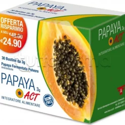 Papaya ACT Integratore Antiossidante 30 Bustine 3gr