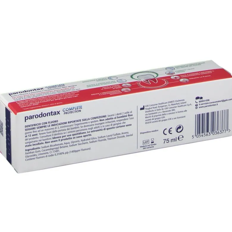 Parodontax Complete Protection Cool Mint Dentifricio Gengive 75ml