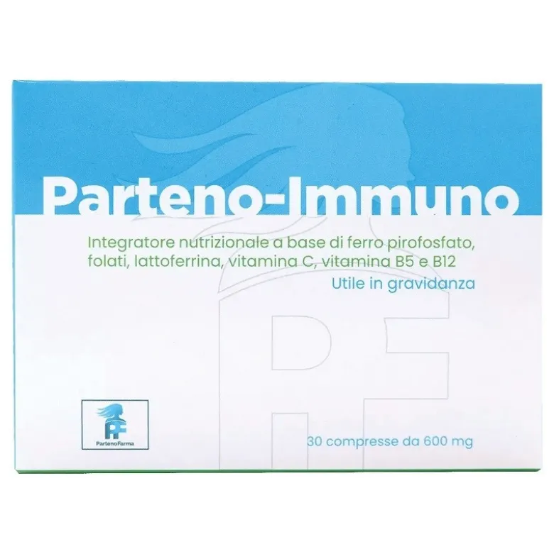 Parteno Immuno per Supporto Immunitario 30 Compresse