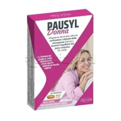 Pausyl Donna Integratore contro Disturbi della Menopausa 30 Compresse