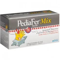Pediafer Mix Integratore di Ferro per Bambini 10 Flaconcini