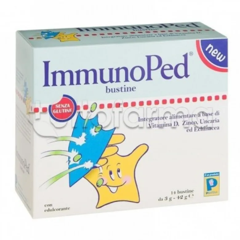 Pediatrica ImmunoPed Integratore Difese Immunitarie Bambini 14 Bustine