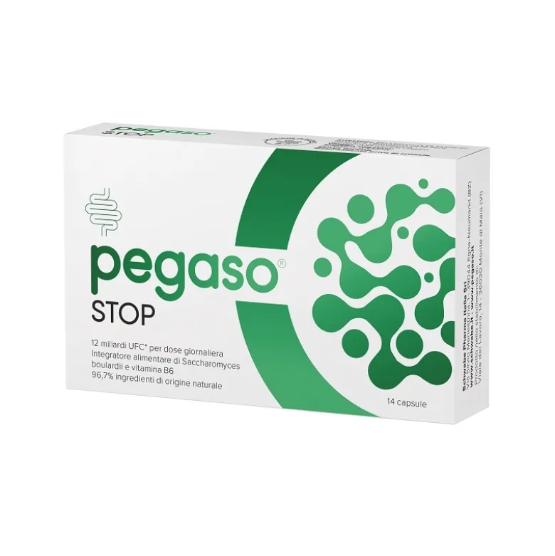 Pegaso Stop Integratore per Flora Intestinale e Difese Immunitare 14 Capsule