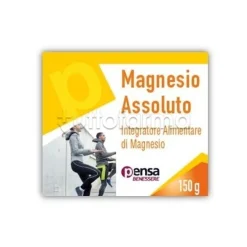 Pensa Magnesio Assoluto Integratore Equilibrio Elletrolitico e Riduzione Stanchezza Polvere 150g