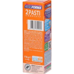 Pesoforma Barrette 2 Pasti Completi Gusto Peanut Butter 2 Pezzi