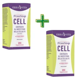 Peso Stop Cell contro Cellulite 20 Stick + CONFEZIONE OMAGGIO