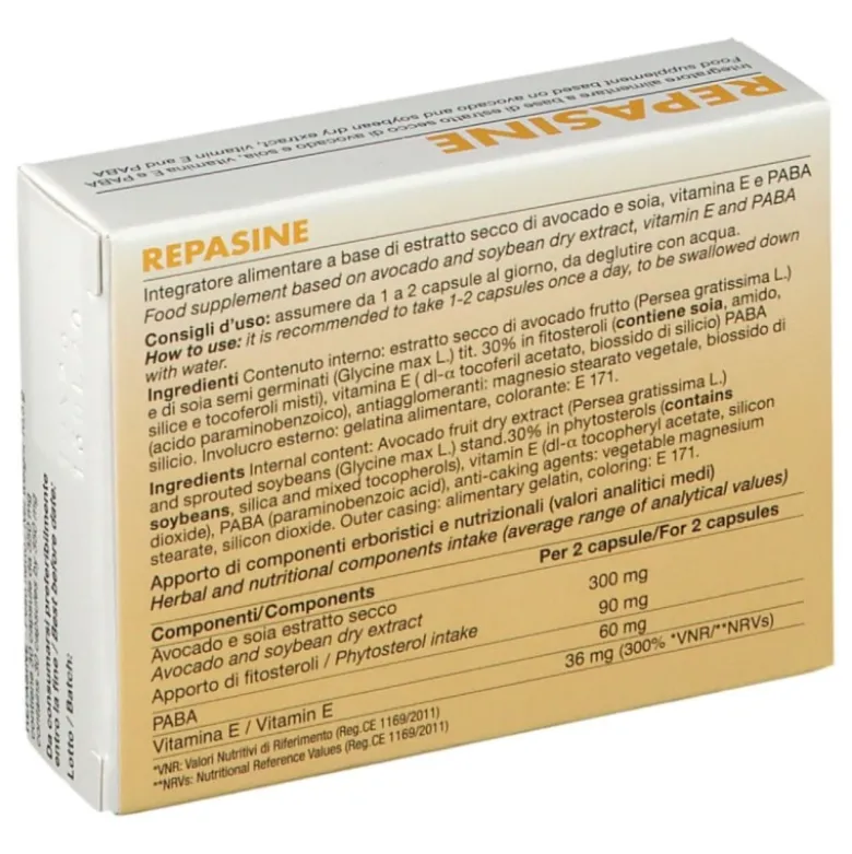 Pharmaday Repasine Integratore per la Pelle 30 Capsule
