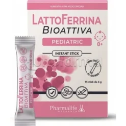 Pharmalife Lattoferrina Bioattiva Integratore per Bambini 15 Stick