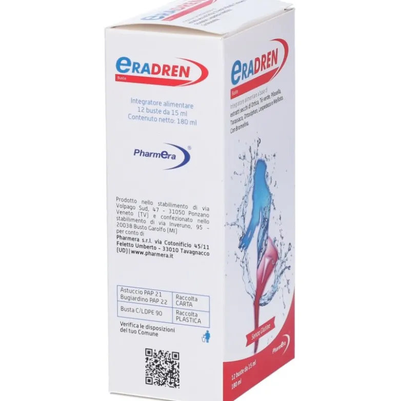 Pharmera Eradren Integratore Drenante 12 Buste