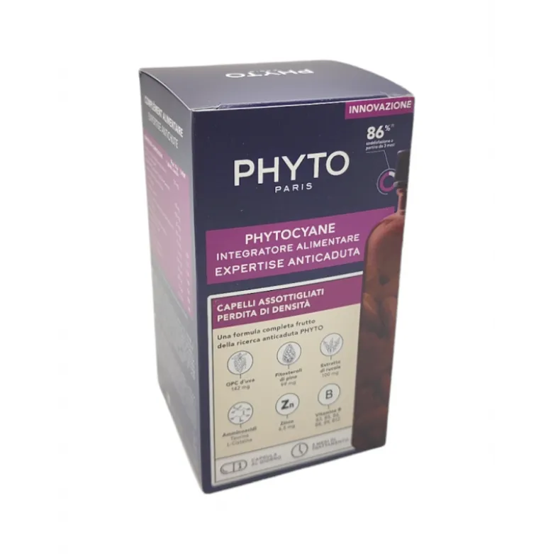 Phyto Phytocyane Integratore Contro Caduta Progressiva Capelli 84 Capsule