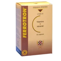 Piemme Pharmatech Ferrotron Integratore di Ferro 40 Capsule