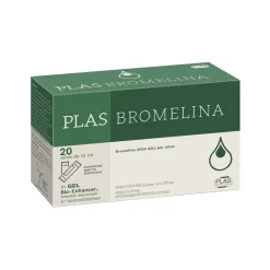 Plas Bromelina per Drenaggio Liquidi 20 Stick da 10ml