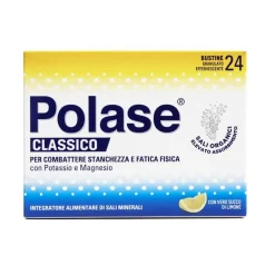 Polase Classico Gusto Limone Integratore per Stanchezza 24 Bustine