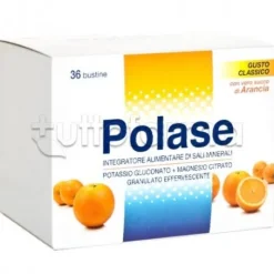 Polase Integratore di Magnesio e Potassio 36 Bustine Sali Minerali