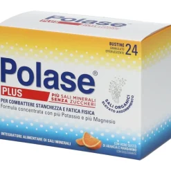 Polase Plus Magnesio e Potassio 1+1 Omaggio Integratore 48 Bustine
