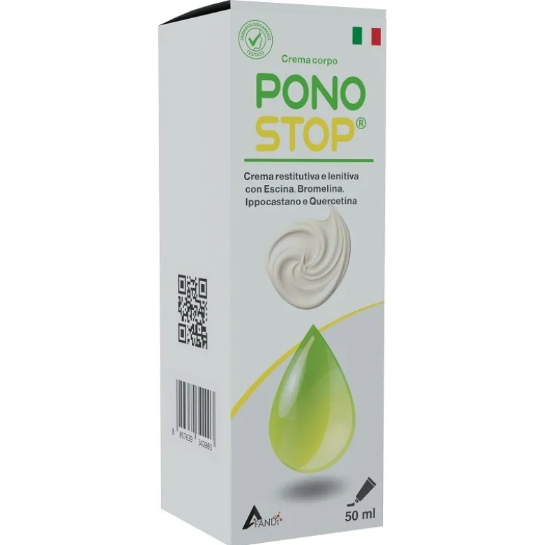 Ponostop Crema sollievo e benessere per la pelle 50ml