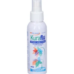 Pool Pharma Kuraflu Spray Aria Pura No Gas Integratore per Vie Respiratorie 20ml