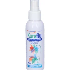 Pool Pharma Kuraflu Spray Aria Pura No Gas Integratore per Vie Respiratorie 20ml