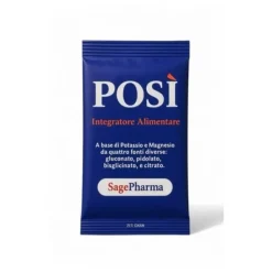 Posi' Integratore Magnesio e Potassio per Energia e Muscoli 30 Bustine